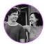 Mom and son headshots